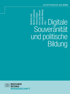 cover image of Digitale Souveränität und politische Bildung